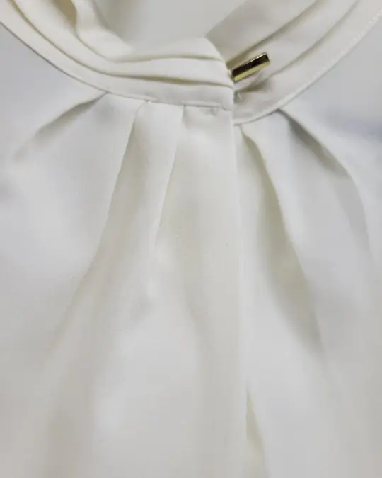 The Ivory Executive Duo | Essential Professional Blouse Set - Image 2