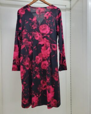 Alternative view of Sophisticated Red Cut-Out Maxi Dress