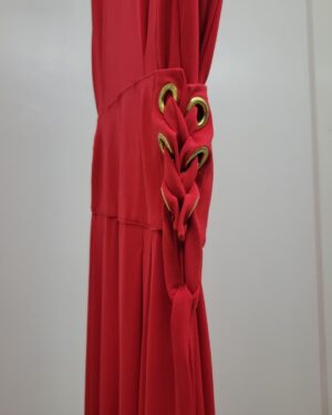 Alternative view of Vibrant Red Sleeveless Jumpsuit