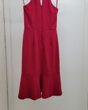 The Merlot Flared Halter Midi