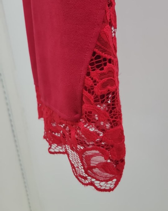 Sultry Red Lace Cocktail Mini - Image 2