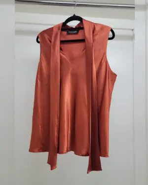 Alternative view of Elevated satin blouses