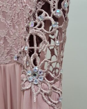 Alternative view of City Studio Lace & Lattice Maxi