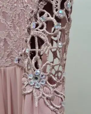 Alternative view of City Studio Lace & Lattice Maxi