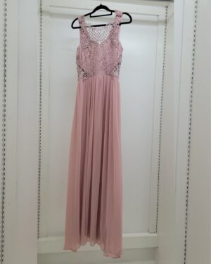 City Studio Lace & Lattice Maxi