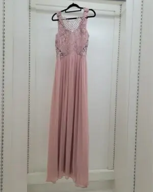 City Studio Lace & Lattice Maxi