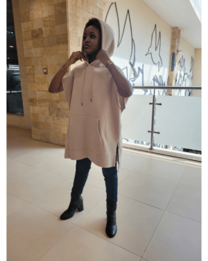 The Ultimate Streetwear Essential: Men’s Oversized Sleeveless Zip Hoodie