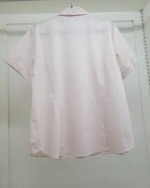 Alternative view of George Soft Blush Short-Sleeve Button-Down Blouse