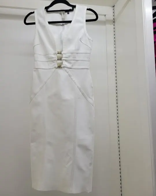 Wow Couture White Bandage Dress