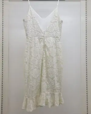 Ivory mermaid dress