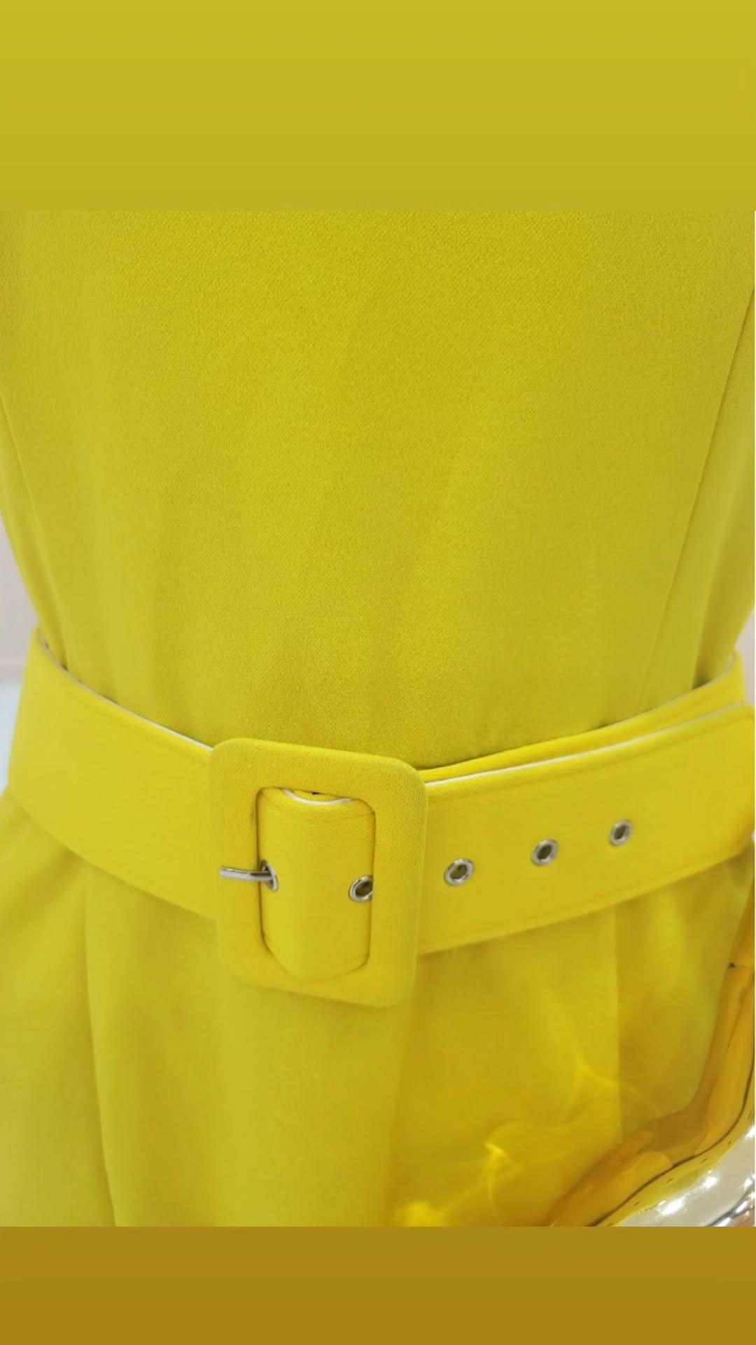 London Times Sleeveless Belted Midi Dress - Image 2