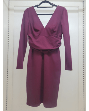 Alternative view of Dress the Population "Naomi" Twist Crepe Gown