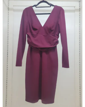Alternative view of Dress the Population "Naomi" Twist Crepe Gown