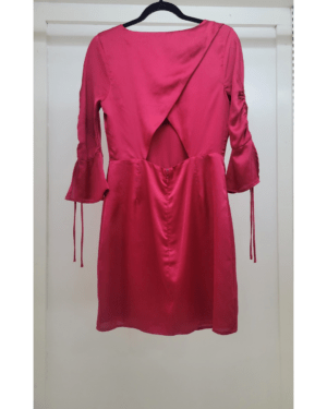 Alternative view of J.O.A. (Just One Answer) Satin Backless Mini Dress