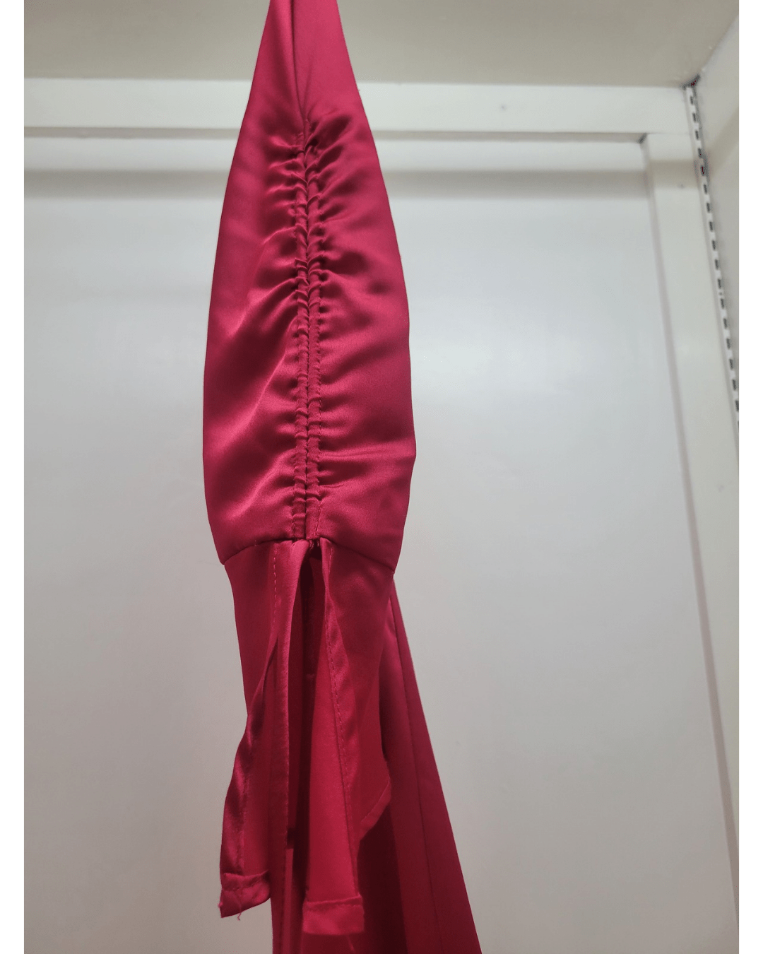 J.O.A. (Just One Answer) Satin Backless Mini Dress - Image 4